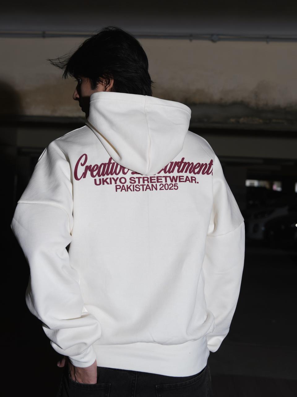 Cream Hoodie