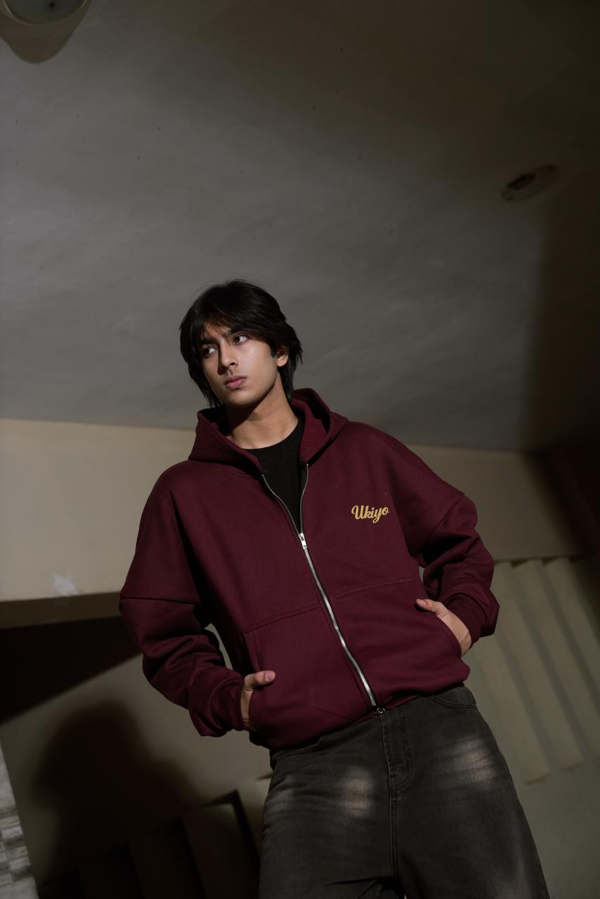 Maroon Zipper (PRE-ORDER)