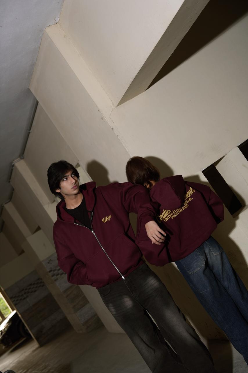 Maroon Zipper (PRE-ORDER)