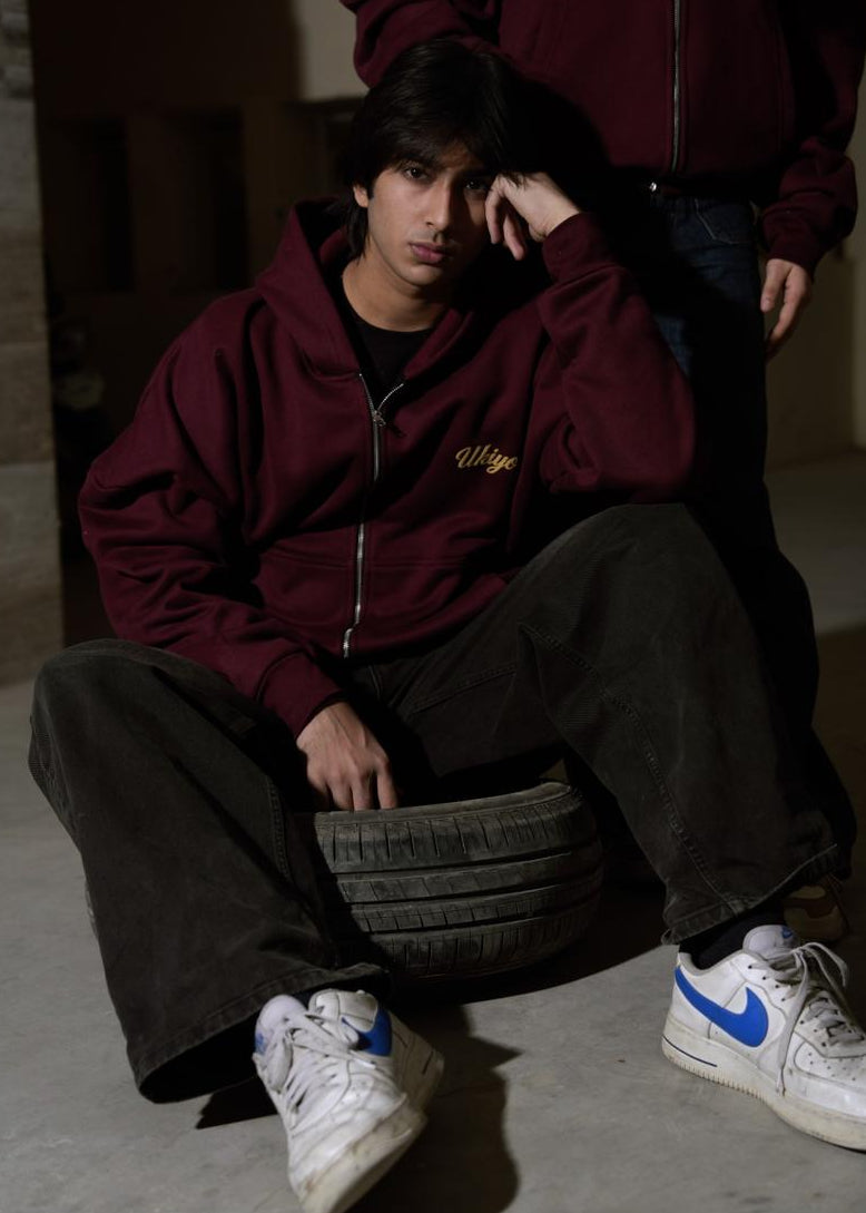 Maroon Zipper (PRE-ORDER)